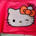 Biquini Infantil Momi Pink Neon Hello Kitty Babados