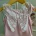 Body Vestido Infantil Yoyo Rosa Borboletas Paetês Sobrep.Tule Floral Holográfico Asa Costas