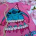 Camisola Infantil Animê Pink Stitch Disney