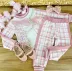 Conjunto Infantil Baby Blusa Manga Longa Pretty Girls com Strass e Calça Petit Cherie