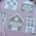 Conjunto Infantil Feminino Pituchinhus Rosé Tricot Blusa Strass Casinhas Calça Legging