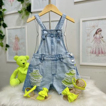 Conjunto de roupas Kawaii para bebês meninas de manga comprida com  suspensório floral e saias, macacão (marrom, 6 a 12 meses)