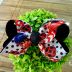 Laço Infantil Bico de Pato Euro Baby Kids Vermelho Off White Preto Ladybug Poá 