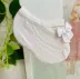 Meia Sapatilha Infantil Feminina Euro Baby Kids Branca com Laço 0-3M