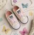 Tênis Infantil All-Star Off-White Borboleta de Velcro