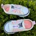 Tênis Infantil All-Star Off-White Borboleta de Velcro