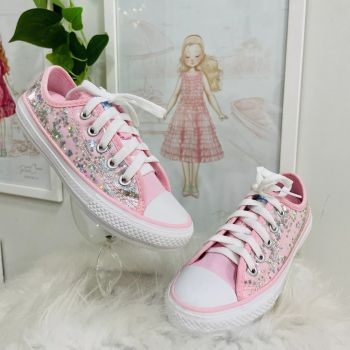 Tênis Infantil Converse All-Star Branco Couro Classico na EuroBabyKids