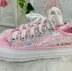 Tênis Infantil Converse All-Star Rosa Claro com Glitter