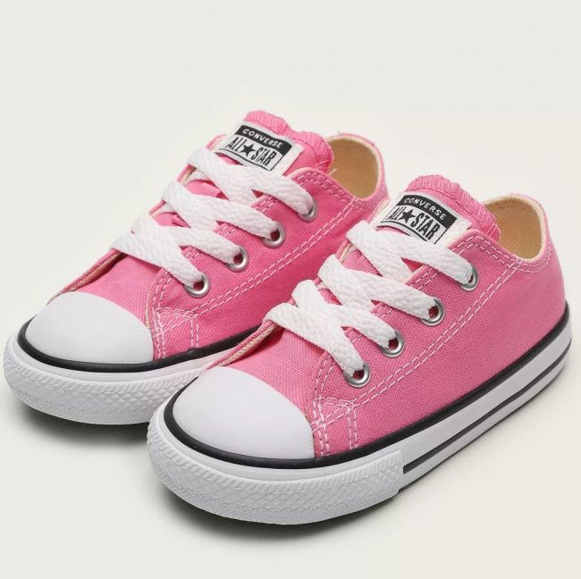 Tênis Infantil Converse All Star Rosa Clássico