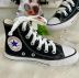 Tênis Infantil Unissex Converse All-Star Preto Clássico Cano Alto