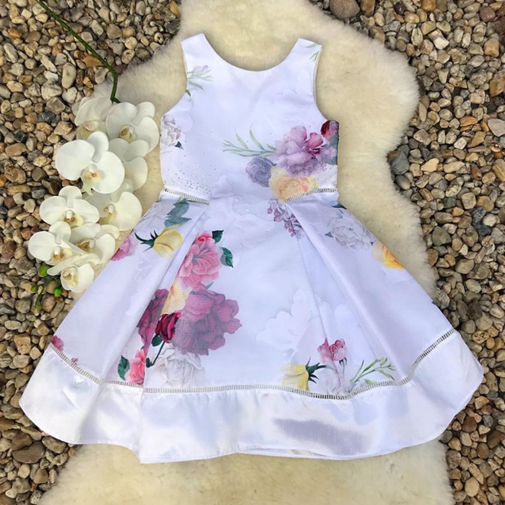 vestido de primavera infantil
