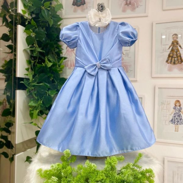 Vestido de Festa Infantil Princesas