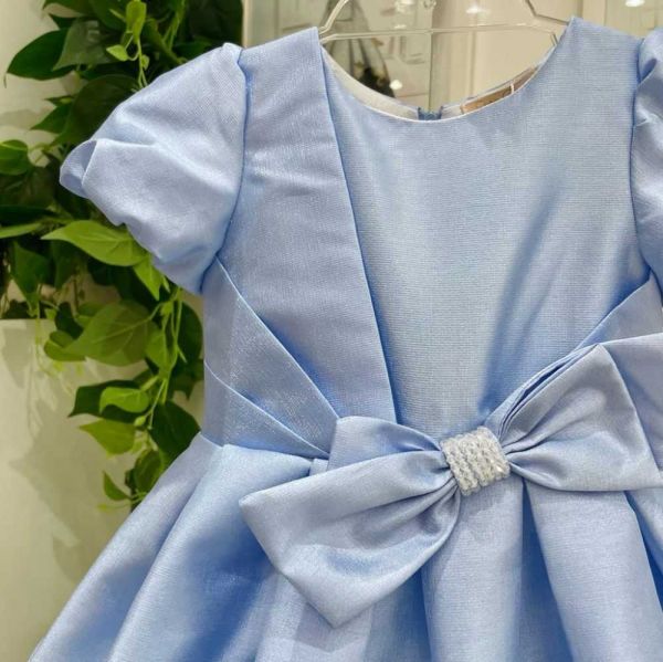 Trança com Laço Azul - Petit Nini  Oferta de Acessórios e Roupas para Bebês  e Crianças