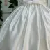 Vestido Infantil de Luxo Kopela Branco Laço