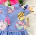 Vestido Infantil Lilás Funny Com Calcinha Mon Sucré 