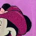 Vestido Infantil Manga Curta Disney Mickey e Minnie Rosa Rock Animê