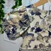 Vestido Infantil Manga Curta Disney Minnie Estampado Azul e Nude