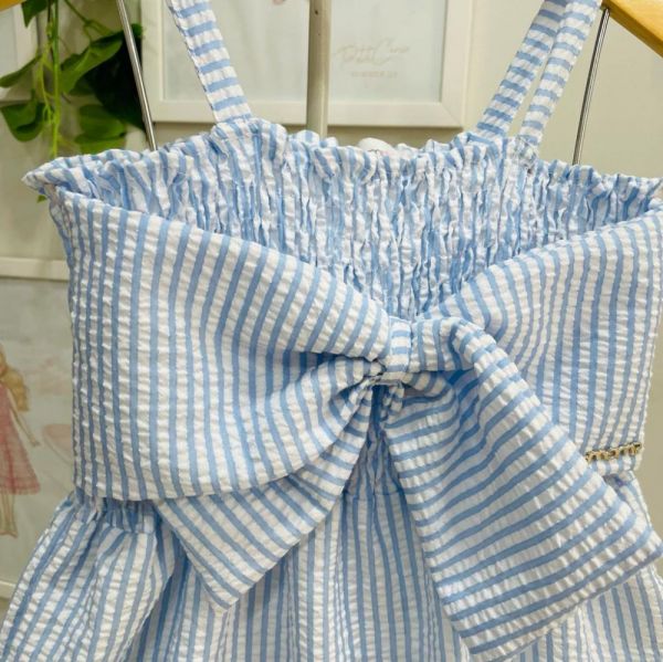 VESTIDO FARM XADREZ VERDE - Mer Bleu - Moda Infantil